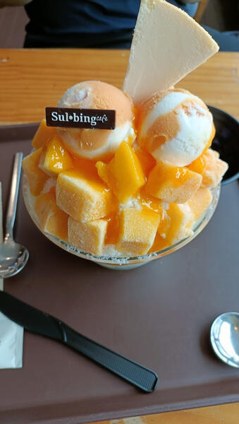 mango bingsu